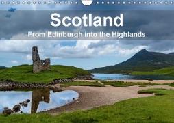 Scotland - From Edinburgh into the Highlands (Wall Calendar 2019 DIN A4 Landscape)