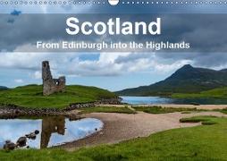 Scotland - From Edinburgh into the Highlands (Wall Calendar 2019 DIN A3 Landscape)