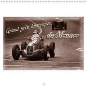 Historic Grand Prix of Monaco (Wall Calendar 2019 300 × 300 mm Square)