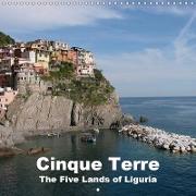 Cinque Terre - The Five Lands of Liguria (Wall Calendar 2019 300 × 300 mm Square)