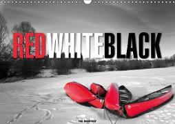 Red White Black (Wall Calendar 2019 DIN A3 Landscape)