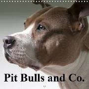 Pit Bulls and Co. (Wall Calendar 2019 300 × 300 mm Square)