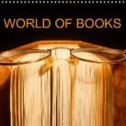World of Books (Wall Calendar 2019 300 × 300 mm Square)