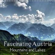 Fascinating Austria - Mountains and Lakes (Wall Calendar 2019 300 × 300 mm Square)