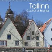 Tallinn. Capital of Estonia (Wall Calendar 2019 300 × 300 mm Square)