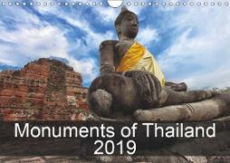 Monuments of Thailand 2019 (Wall Calendar 2019 DIN A4 Landscape)