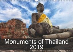 Monuments of Thailand 2019 (Wall Calendar 2019 DIN A3 Landscape)