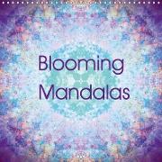 Blooming Mandalas (Wall Calendar 2019 300 × 300 mm Square)