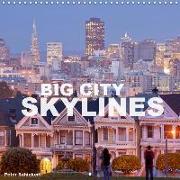 Big City Skylines (Wall Calendar 2019 300 × 300 mm Square)