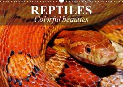 Reptiles Colorful beauties (Wall Calendar 2019 DIN A3 Landscape)