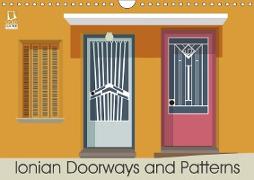 Ionian Doorways and Patterns (Wall Calendar 2019 DIN A4 Landscape)