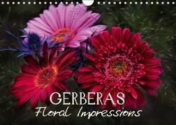 Gerberas Floral Impressions (Wall Calendar 2019 DIN A4 Landscape)