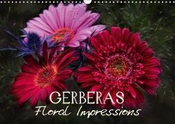 Gerberas Floral Impressions (Wall Calendar 2019 DIN A3 Landscape)