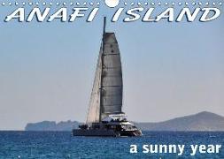 ANAFI ISLAND a sunny year (Wall Calendar 2019 DIN A4 Landscape)