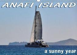 ANAFI ISLAND a sunny year (Wall Calendar 2019 DIN A3 Landscape)