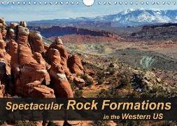 Spectacular Rock Formations in the Western US (Wall Calendar 2019 DIN A4 Landscape)