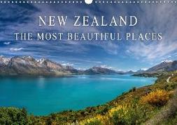 New Zealand - The most beautiful places (Wall Calendar 2019 DIN A3 Landscape)