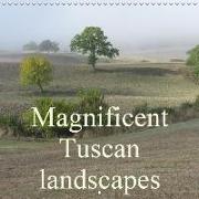 Magnificent Tuscan landscapes (Wall Calendar 2019 300 × 300 mm Square)