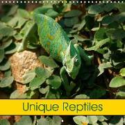 Unique Reptiles (Wall Calendar 2019 300 × 300 mm Square)