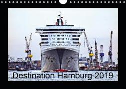 Destination Hamburg 2019 (Wall Calendar 2019 DIN A4 Landscape)