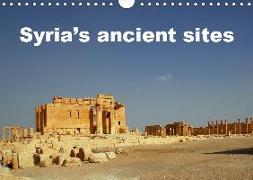 Syria's ancient sites (Wall Calendar 2019 DIN A4 Landscape)