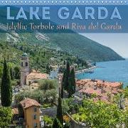 LAKE GARDA Idyllic Torbole and Riva del Garda (Wall Calendar 2019 300 × 300 mm Square)
