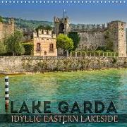 LAKE GARDA Idyllic Eastern Lakeside (Wall Calendar 2019 300 × 300 mm Square)