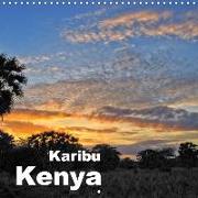 Karibu Kenya (Wall Calendar 2019 300 × 300 mm Square)