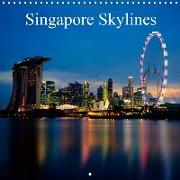 Singapore Skylines (Wall Calendar 2019 300 × 300 mm Square)