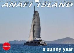 ANAFI ISLAND a sunny year (Wall Calendar 2019 DIN A4 Landscape)