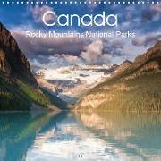 Canada Rocky Mountains National Parks (Wall Calendar 2019 300 × 300 mm Square)