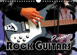 Rock Guitars Power (Wall Calendar 2019 DIN A4 Landscape)