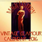Magic Lantern Studio Vintage Glamour Calendar 2019 (Wall Calendar 2019 300 × 300 mm Square)