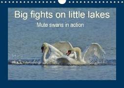 Big fights on little lakes (Wall Calendar 2019 DIN A4 Landscape)