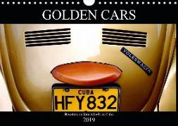 GOLDEN CARS (Wall Calendar 2019 DIN A4 Landscape)
