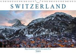 Switzerland (Wall Calendar 2019 DIN A4 Landscape)