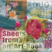 Sheets from an Art-Book (Wall Calendar 2019 300 × 300 mm Square)