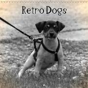 Retro Dogs (Wall Calendar 2019 300 × 300 mm Square)