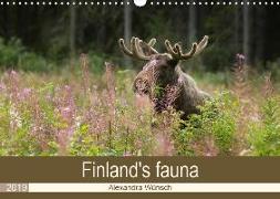 Finland's fauna (Wall Calendar 2019 DIN A3 Landscape)