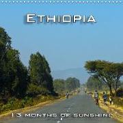 Ethiopia, 13 months of sunshine (Wall Calendar 2019 300 × 300 mm Square)