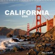 California - USA (Wall Calendar 2019 300 × 300 mm Square)