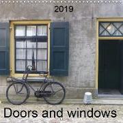 Doors and windows (Wall Calendar 2019 300 × 300 mm Square)