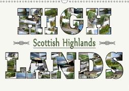 Scottish Highlands (Wall Calendar 2019 DIN A3 Landscape)