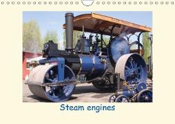 Steam engines (Wall Calendar 2019 DIN A4 Landscape)