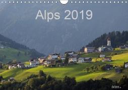 Alps 2019 (Wall Calendar 2019 DIN A4 Landscape)