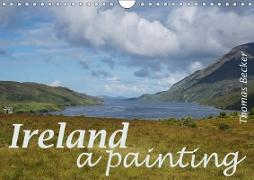 Ireland a painting (Wall Calendar 2019 DIN A4 Landscape)