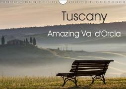 Tuscany Amazing Val d'Orcia (Wall Calendar 2019 DIN A4 Landscape)