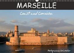 Marseille Coast and Corniche (Wall Calendar 2019 DIN A3 Landscape)