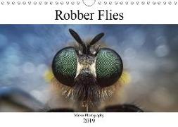 Robber Flies (Wall Calendar 2019 DIN A4 Landscape)