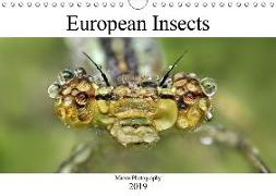 European Insects (Wall Calendar 2019 DIN A4 Landscape)